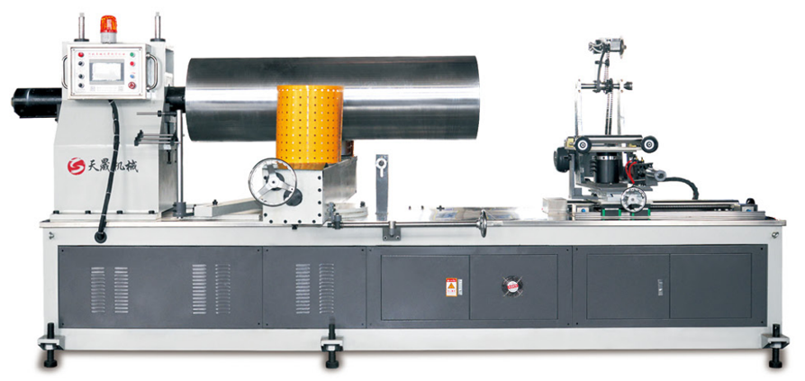 TZ-600  型二机头数控纸管机