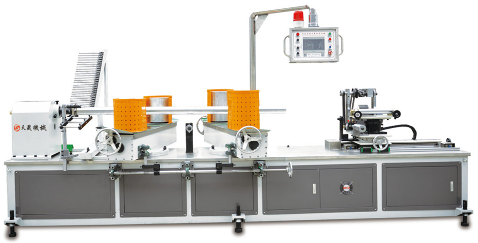 TZ-100 型四机头数控纸管机