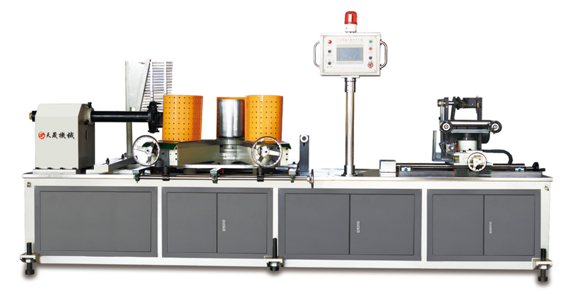 TZ-100 型三机头数控纸管机