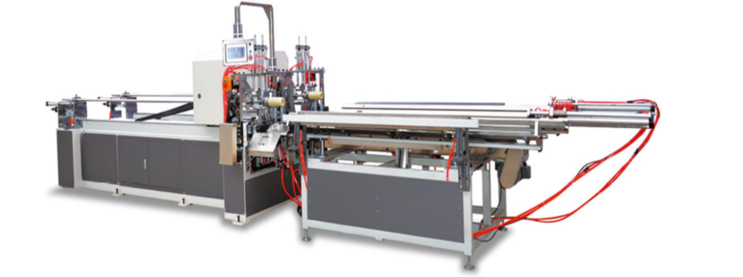TQ Automatic double shaftless fine cutting machine